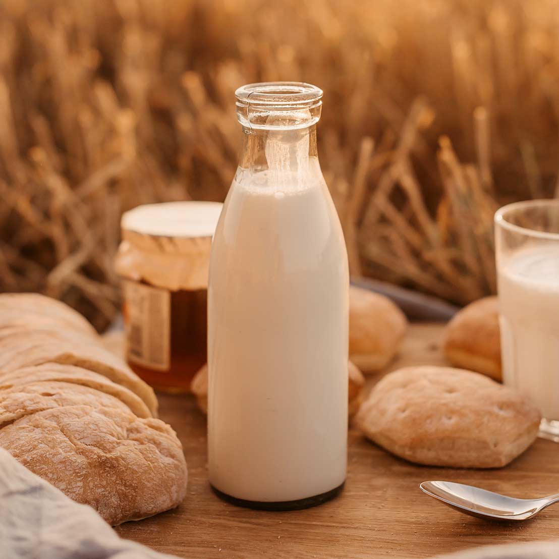 Milk Bottle milk-ing