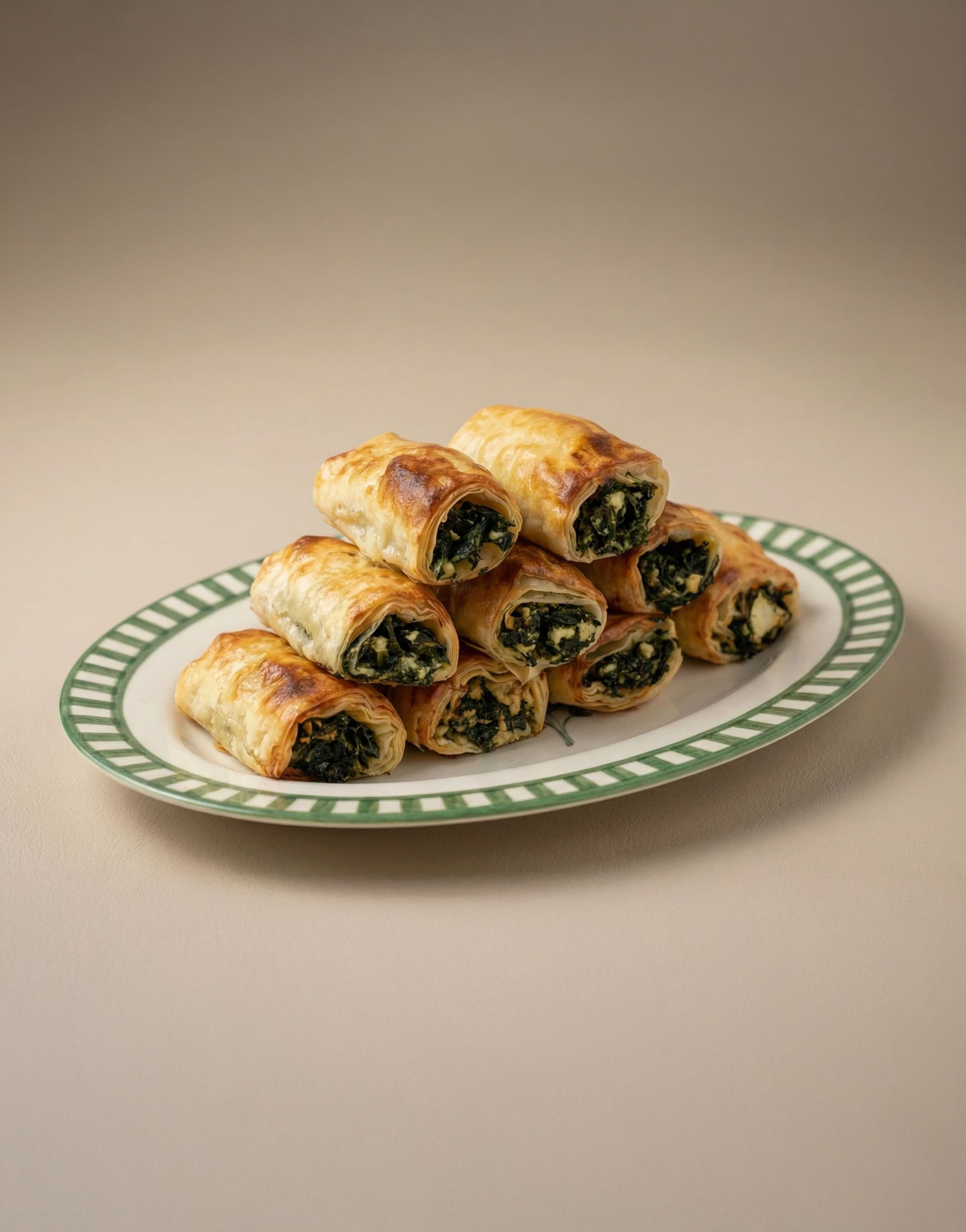 Ispanaklı Peynirli Börek