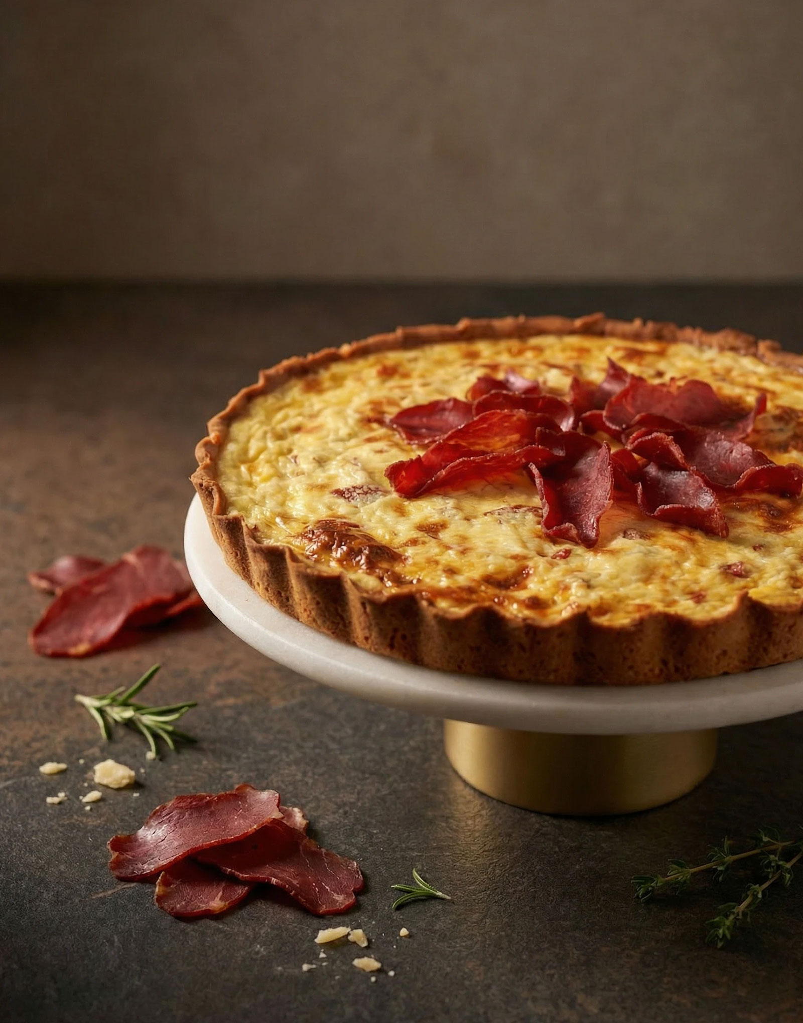 Peynirli & Pastırmalı Kiş